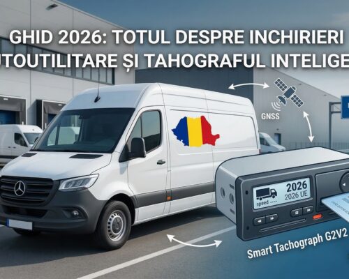 Ghid complet pentru inchirieri autoutilitare cu tahograf inteligent în 2026